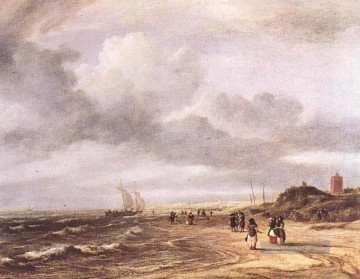  jacob - The Ufer At Egmond an Zee Landschaft Jacob Isaakszoon van Ruisdael